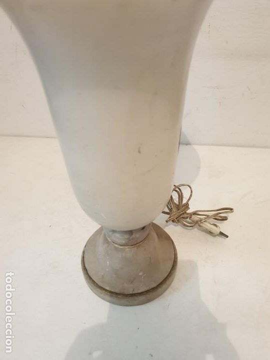 Antig&uuml;edades: LAMPARA MARMOL - Foto 3