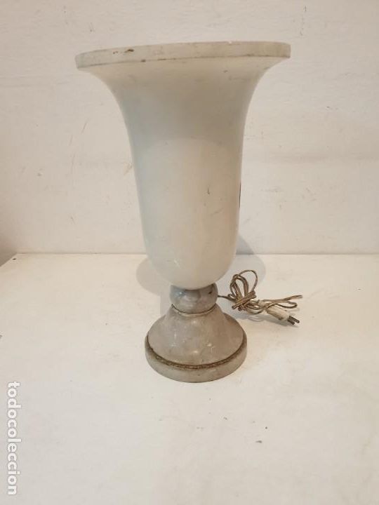 Antig&uuml;edades: LAMPARA MARMOL - Foto 1