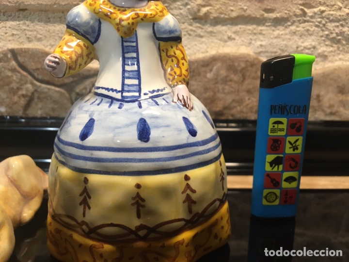 Antig&uuml;edades: Menina pintada a mano (CON PERRO) - Foto 1