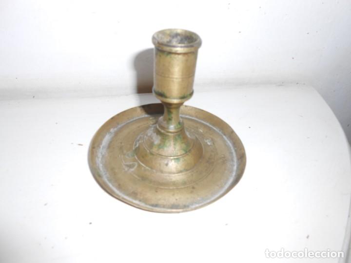 Antig&uuml;edades: Palmatoria de Bronce -Siglo XIX - Foto 1