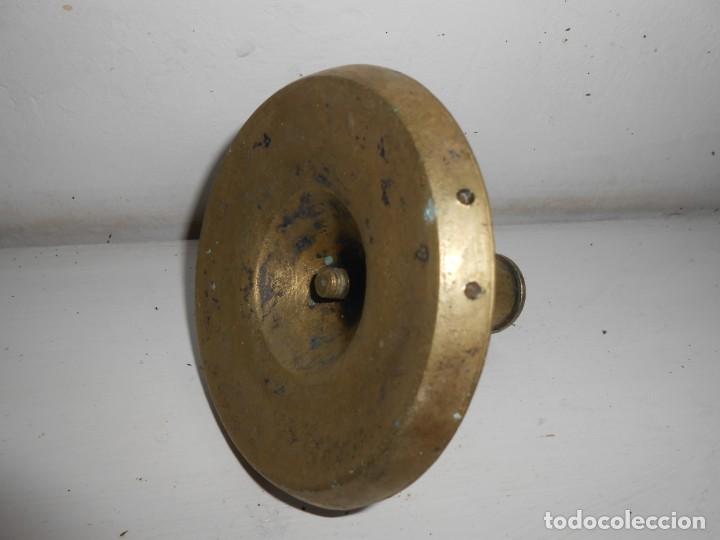 Antig&uuml;edades: Palmatoria de Bronce -Siglo XIX - Foto 2