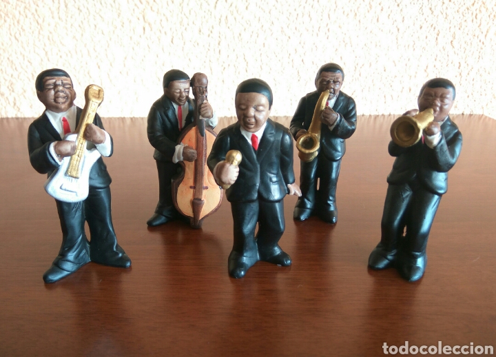 Antig&uuml;edades: Conjunto de m&uacute;sicos de jazz - Foto 4