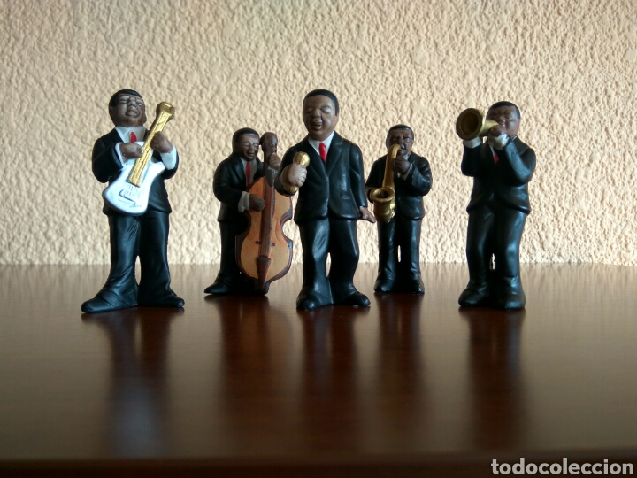 Antig&uuml;edades: Conjunto de m&uacute;sicos de jazz - Foto 5