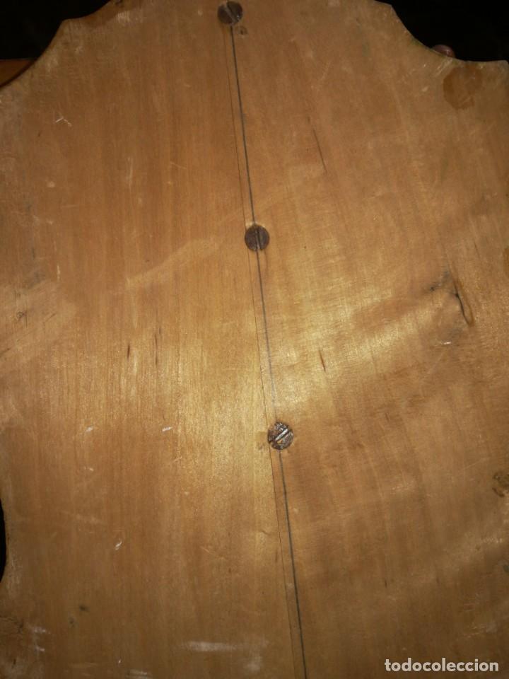 Antig&uuml;edades: Antigua y original percha con sombrerera - Foto 5