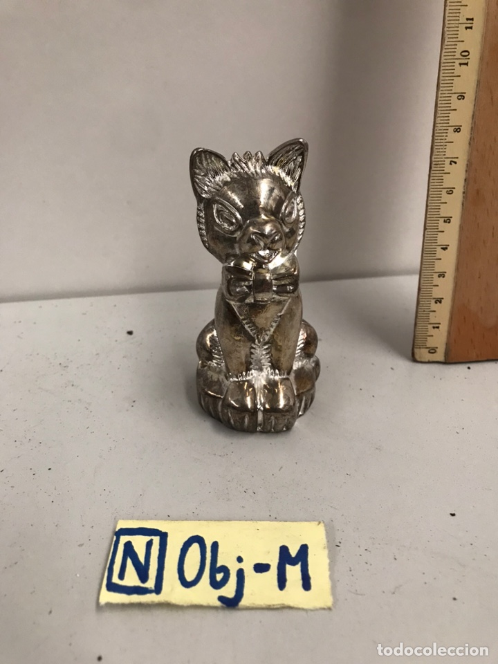 Antig&uuml;edades: ANTIGUA FIGURA DE GATO - Foto 1