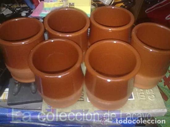 Antig&uuml;edades: vasitos de barro-6 - Foto 1