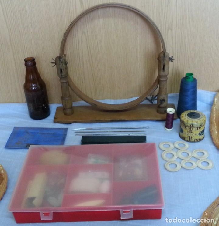Antiquit&auml;ten: Costura. Kit de costurera y modista. A&ntilde;os 70