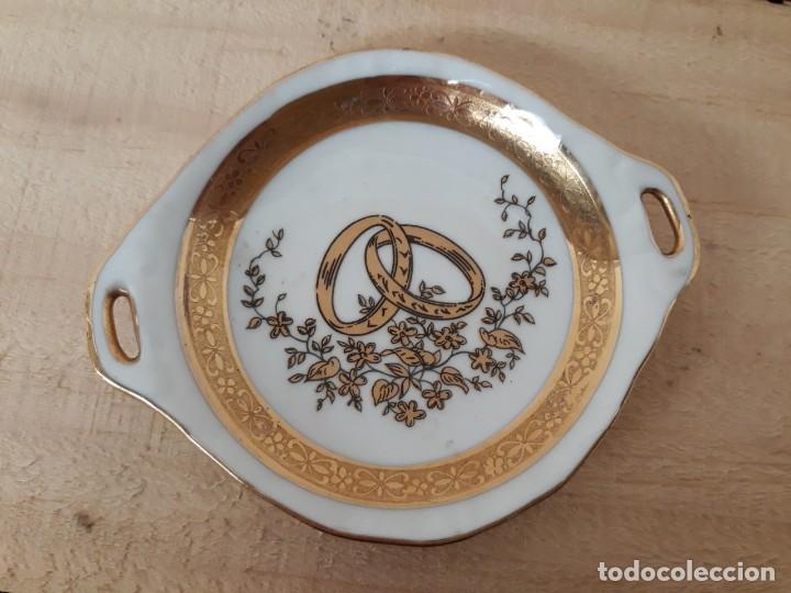 Antig&uuml;edades: PLATO LUGONES ALIANZAS DE COMPROMISO - Foto 1