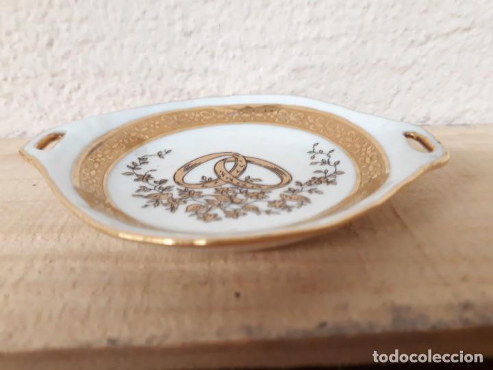 Antig&uuml;edades: PLATO LUGONES ALIANZAS DE COMPROMISO - Foto 3