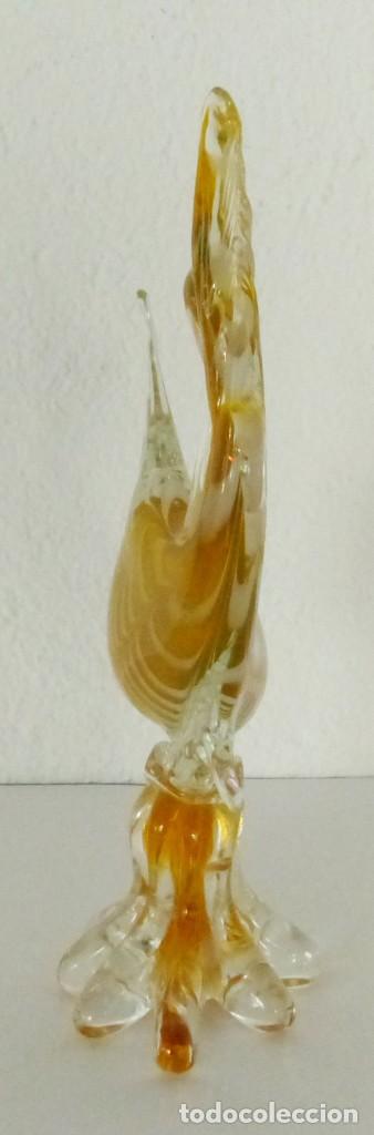 Antig&uuml;edades: PEZ EN CRISTAL DE MURANO - 31 CM. - Foto 5