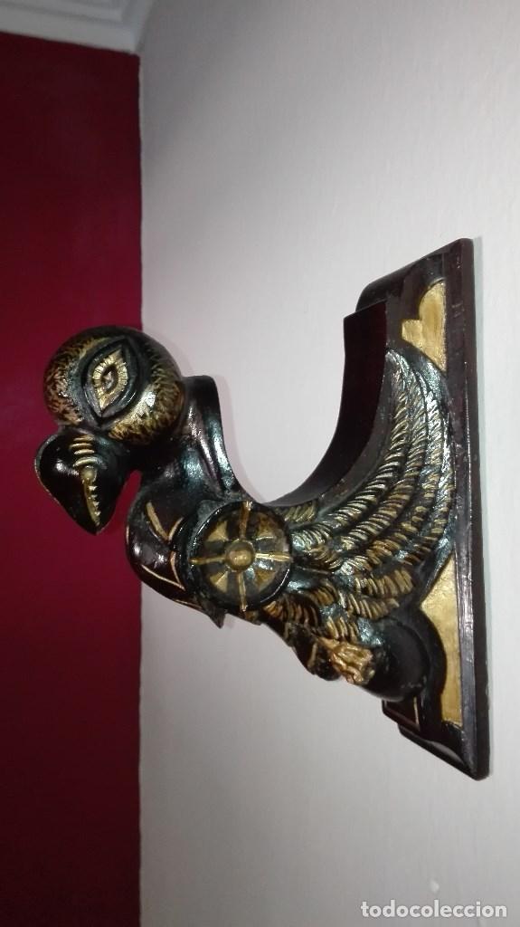 Antig&uuml;edades: PERCHERO PARED DE MADERA - Foto 2