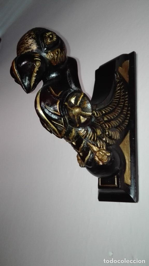 Antig&uuml;edades: PERCHERO PARED DE MADERA - Foto 3