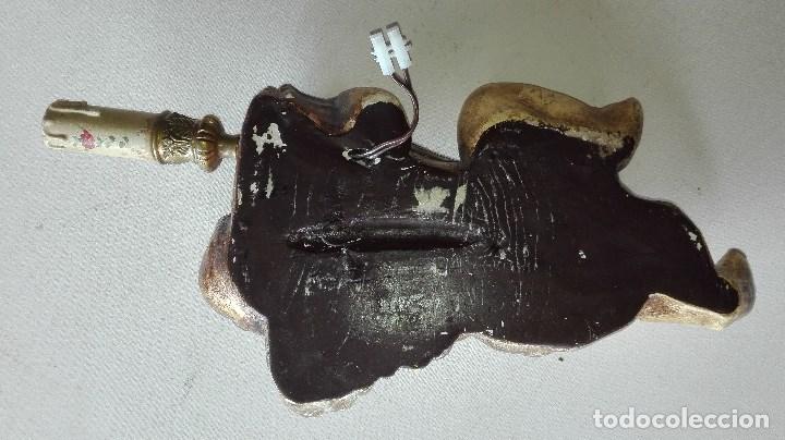 Antig&uuml;edades: ANTIGUO APLIQUE ESTUCO QUERUBIN - Foto 18