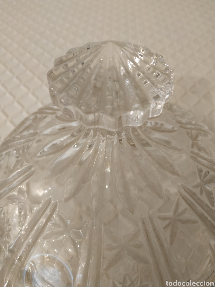 Antig&uuml;edades: Tapa cristal mantequera - Foto 3