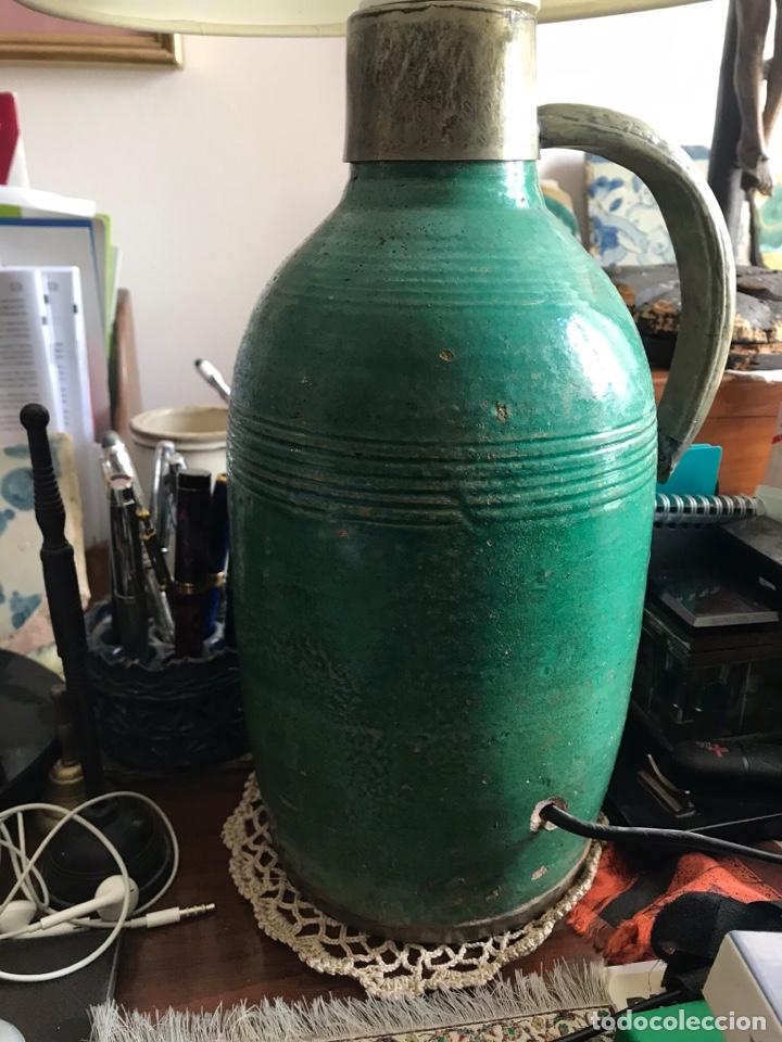 Antig&uuml;edades: Jarr&oacute;n cer&aacute;mica verde - Foto 1
