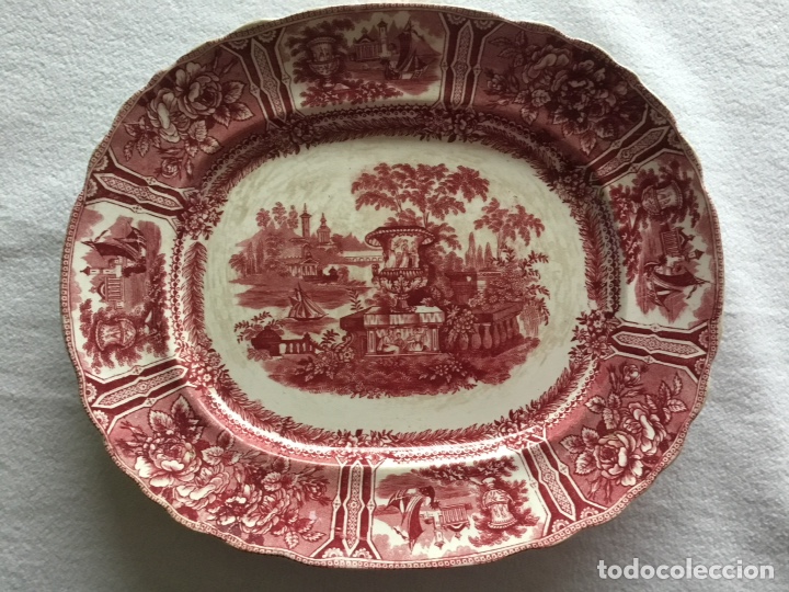 Antig&uuml;edades: Bandeja de Sargadelos - Foto 2