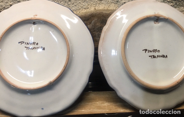 Antig&uuml;edades: Pareja de platos - Foto 4