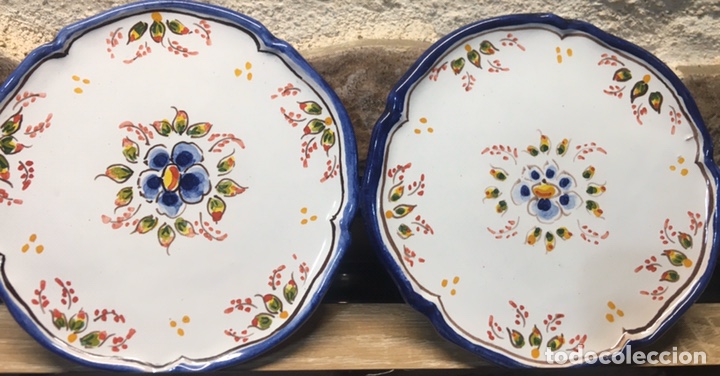 Antig&uuml;edades: Pareja de platos - Foto 1