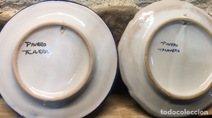Antig&uuml;edades: Pareja de platos - Foto 4