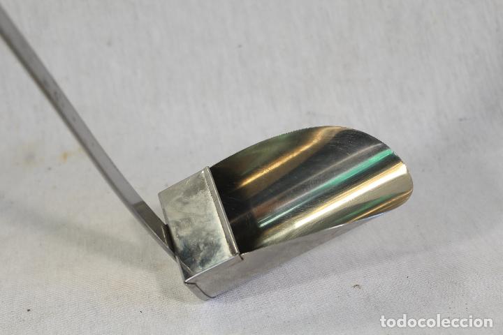 Antig&uuml;edades: cazo para horchata en acero inx.