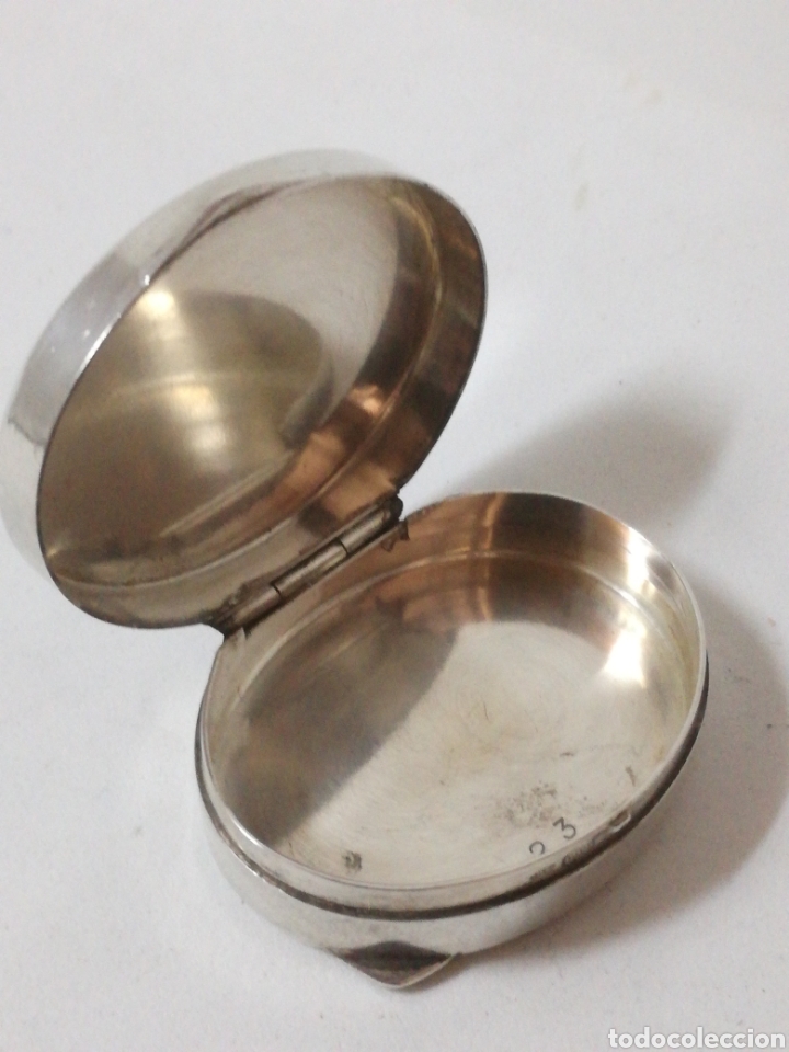 Antig&uuml;edades: Pastillero plata 925mls - Foto 3