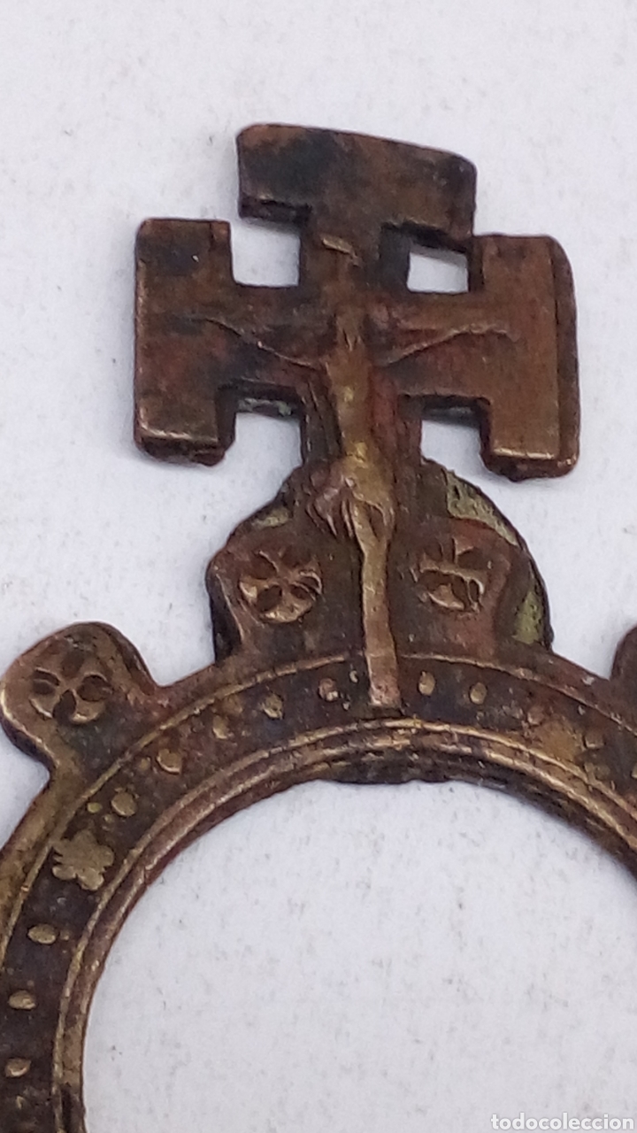 Antig&uuml;edades: Rosario de mano metal - Foto 1