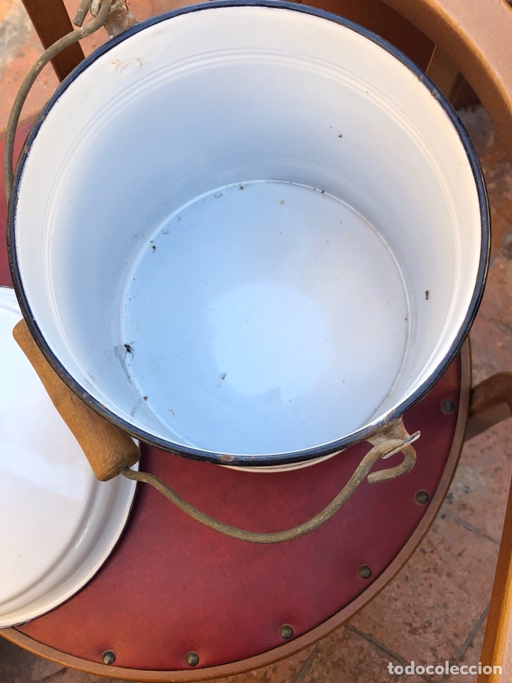 Antig&uuml;edades: Bonito ba&ntilde;o port&aacute;til antiguo y complementos - Foto 11