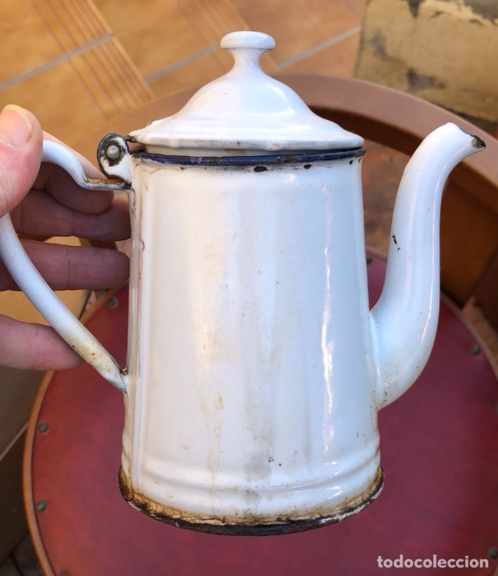 Antig&uuml;edades: Bonito ba&ntilde;o port&aacute;til antiguo y complementos - Foto 17