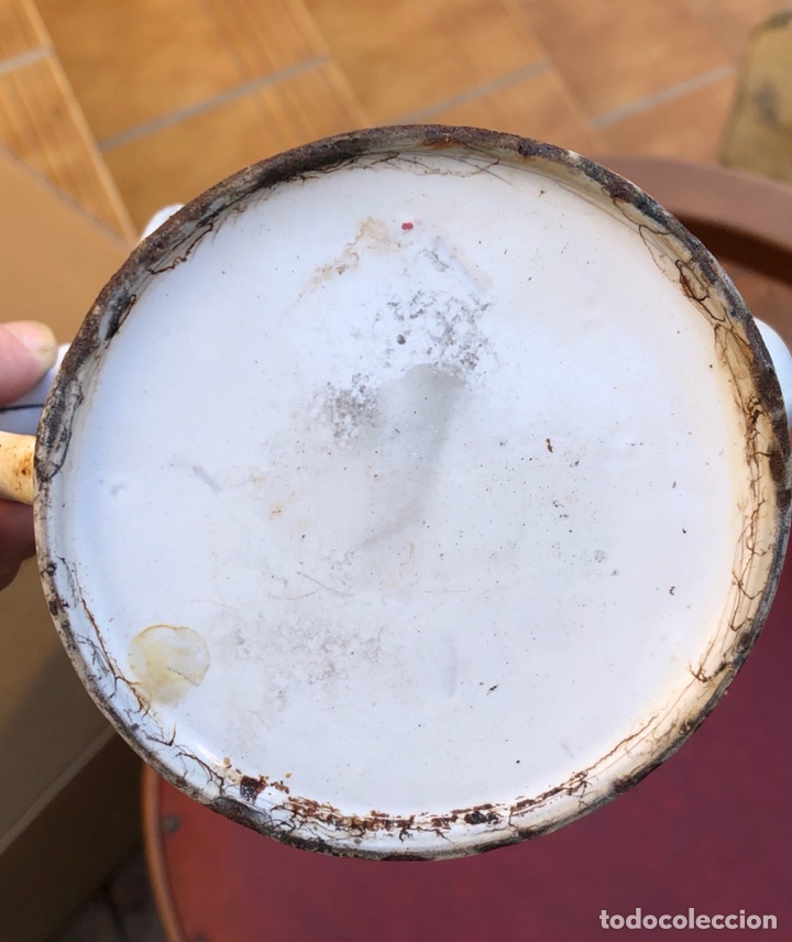 Antig&uuml;edades: Bonito ba&ntilde;o port&aacute;til antiguo y complementos - Foto 18