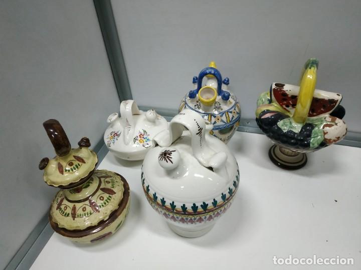 botijo de barro o ceramica blanca para agua - 3 - Buy Other antique  porcelain, ceramics and pottery objects on todocoleccion