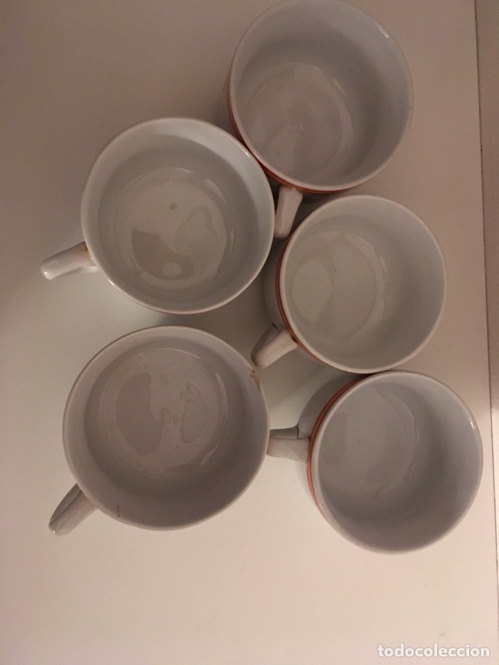 Antig&uuml;edades: 5 tazas tercios espa&ntilde;oles - Foto 3