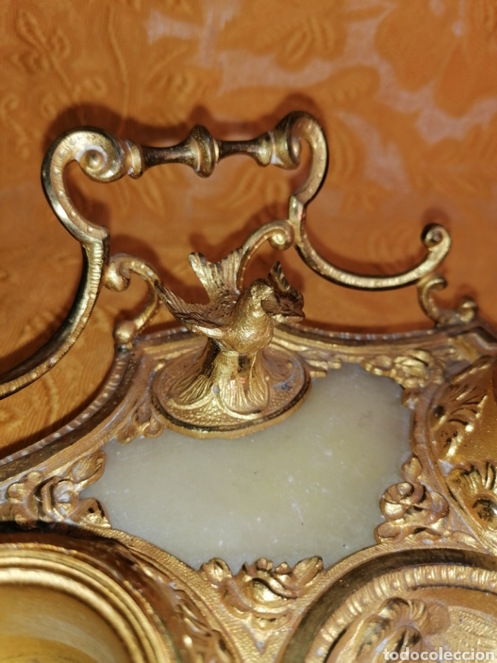 Antig&uuml;edades: ESCRIBAN&Iacute;A ANTIGUA BRONCE - Foto 10