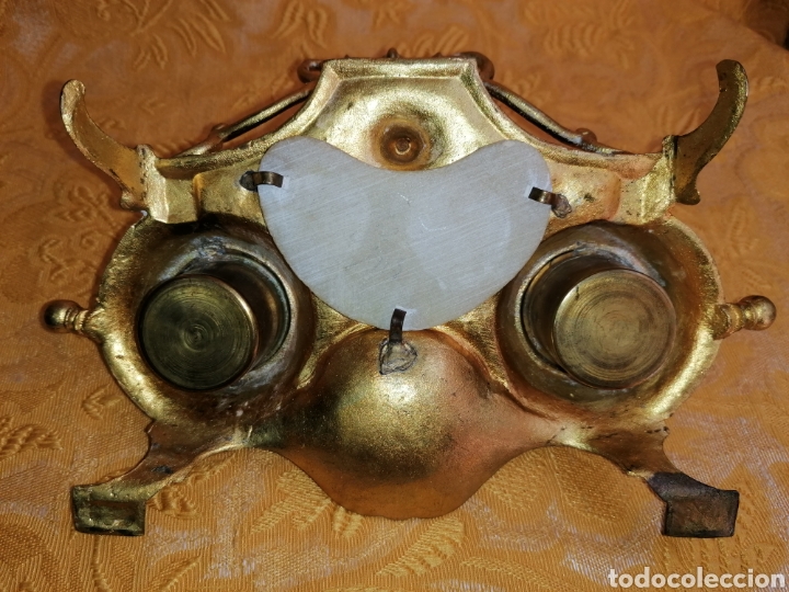 Antig&uuml;edades: ESCRIBAN&Iacute;A ANTIGUA BRONCE - Foto 12