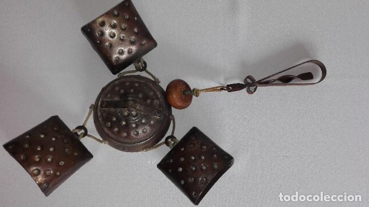 Antig&uuml;edades: CAMPANA LLAMADOR DE TECHO - Foto 9