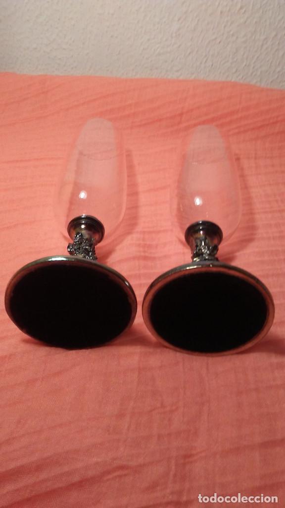 Antig&uuml;edades: 2 COPAS DE CRISTAL ARTDECOR - Foto 18