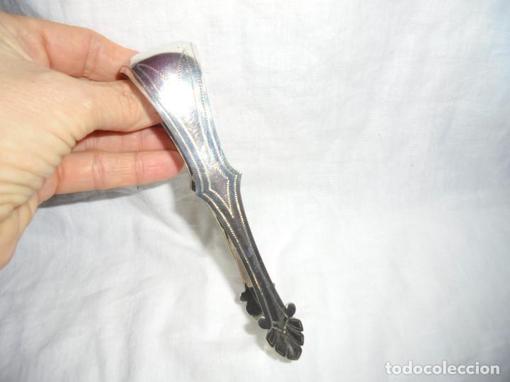 Antig&uuml;edades: PINZAS DE PLATA PARA LOS TERRONES DE AZUCAR - Foto 3