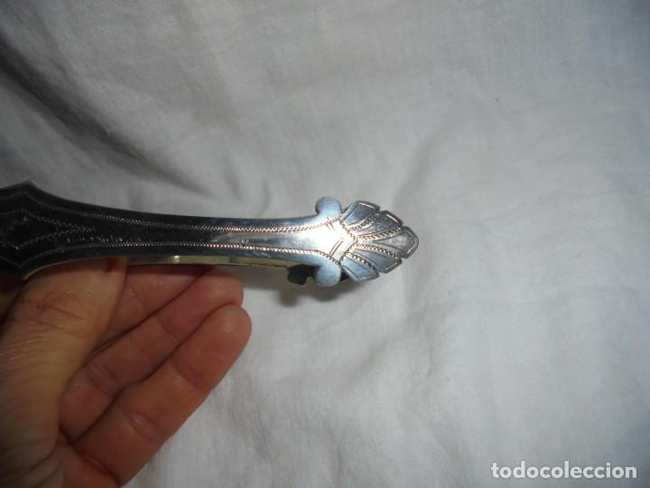 Antig&uuml;edades: PINZAS DE PLATA PARA LOS TERRONES DE AZUCAR - Foto 5