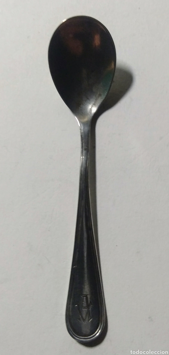 Antig&uuml;edades: Antigua cucharita de plata. - Foto 1