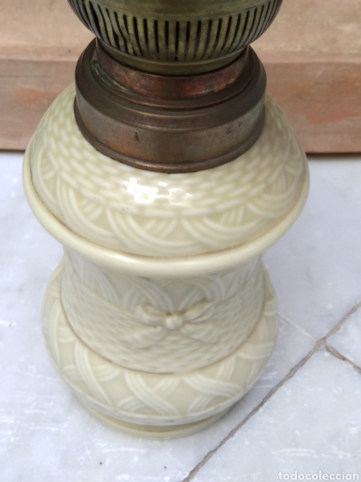 Antig&uuml;edades: Quinqu&eacute; de porcelana - Foto 4