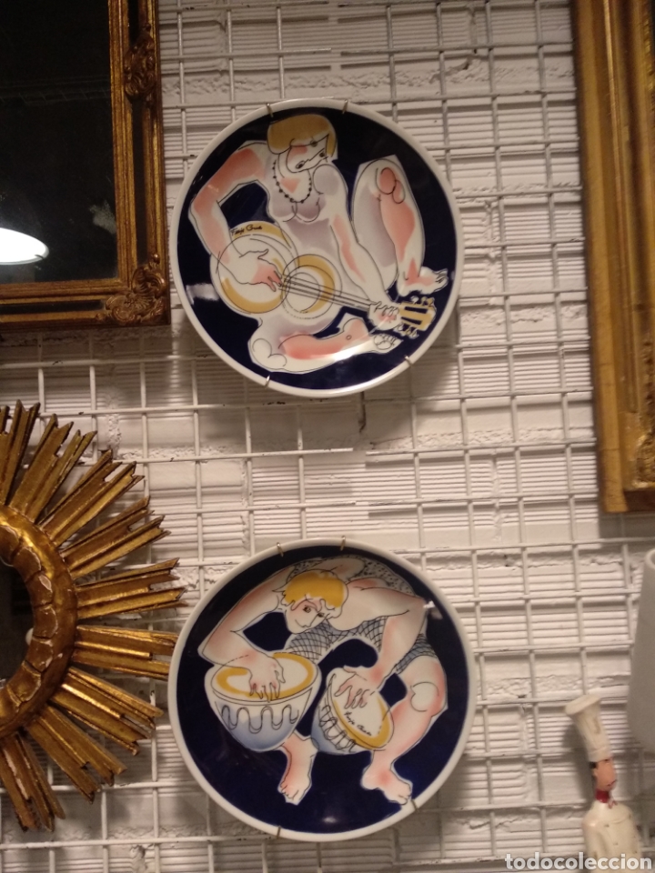 Antig&uuml;edades: Plato Sargadelos Criado - Foto 2