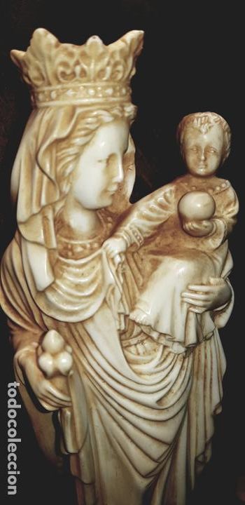 Antig&uuml;edades: VIRGEN  CON  NI&Ntilde;O  EN  BRAZOS - Foto 3