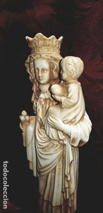 Antig&uuml;edades: VIRGEN  CON  NI&Ntilde;O  EN  BRAZOS - Foto 4