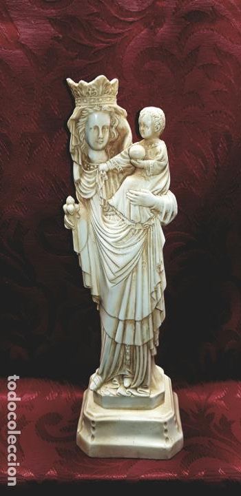 Antig&uuml;edades: VIRGEN  CON  NI&Ntilde;O  EN  BRAZOS - Foto 1