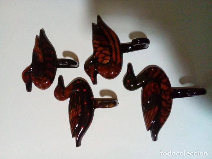 Antig&uuml;edades: PERCHAS EN FORMA DE PATOS (NUEVAS) - Foto 2