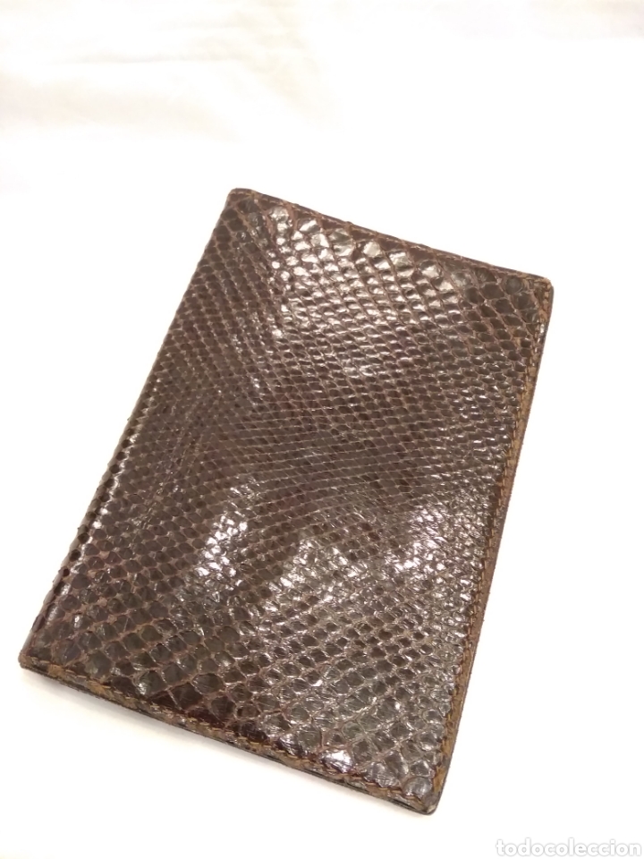 Antig&uuml;edades: Cartera de piel de serpiente genuina - Foto 2