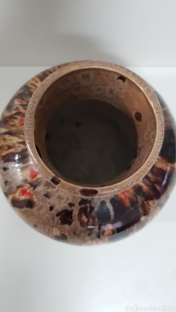 Antig&uuml;edades: JARR&Oacute;N CER&Aacute;MICA ESMALTADA PONS - Foto 4