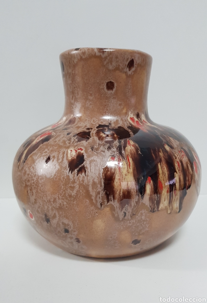 Antig&uuml;edades: JARR&Oacute;N CER&Aacute;MICA ESMALTADA PONS - Foto 2