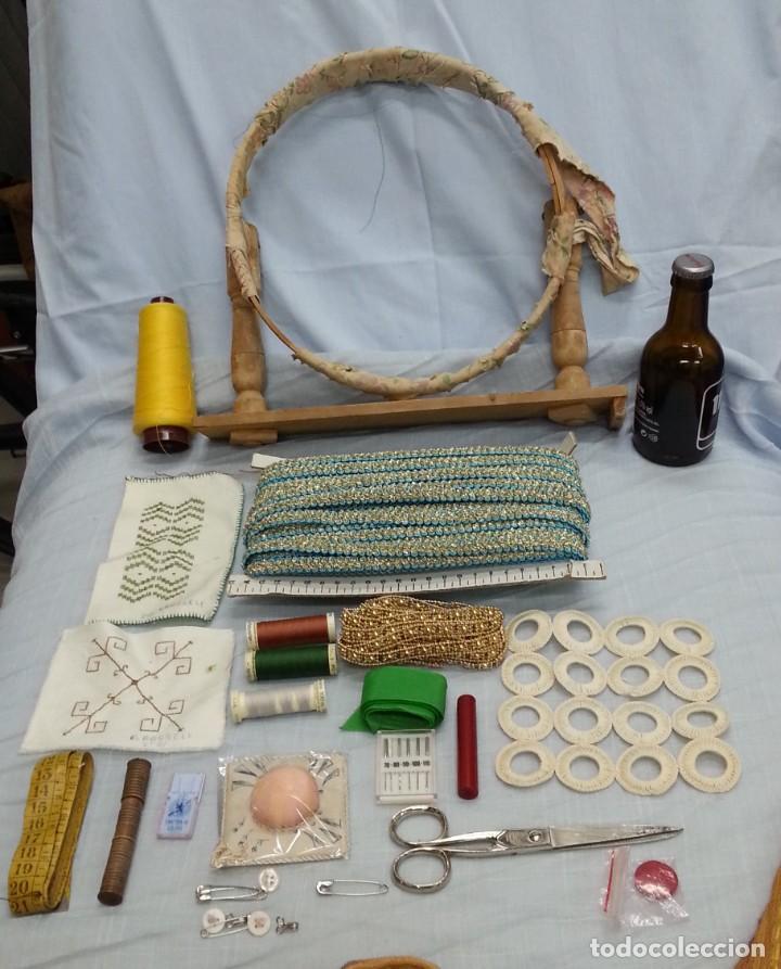 Antiquit&auml;ten: Costura. Kit de costurera y modista. A&ntilde;os 70