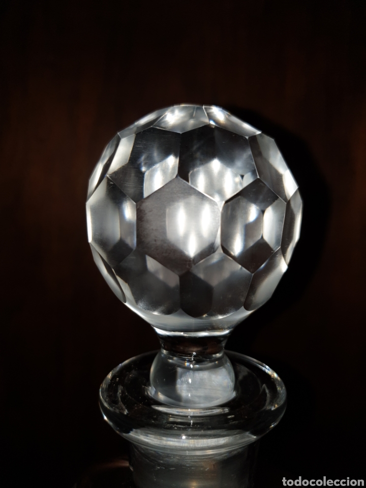 Antig&uuml;edades: Licorera de cristal - Foto 3