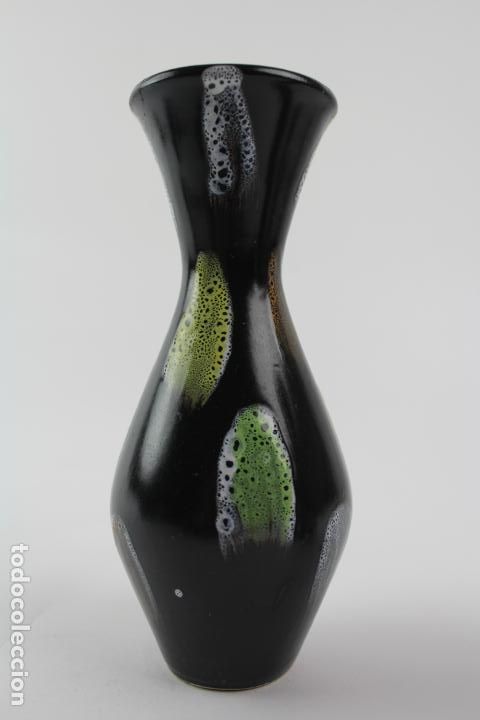 Antig&uuml;edades: JARRONES DE CERAMICA ESMALTADA. A&Ntilde;OS 60. - Foto 3